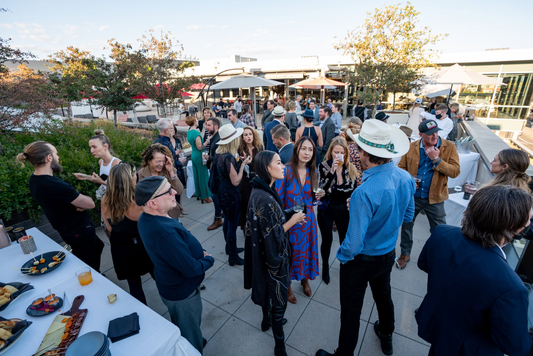Guests at the Land to Market launch dinner at Corrida in Boulder