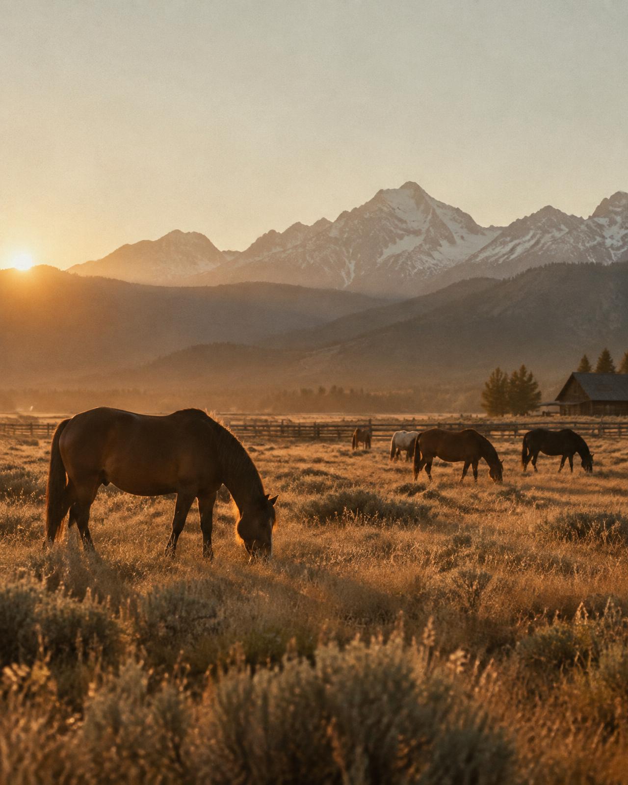 A family ranch opened to a few guests